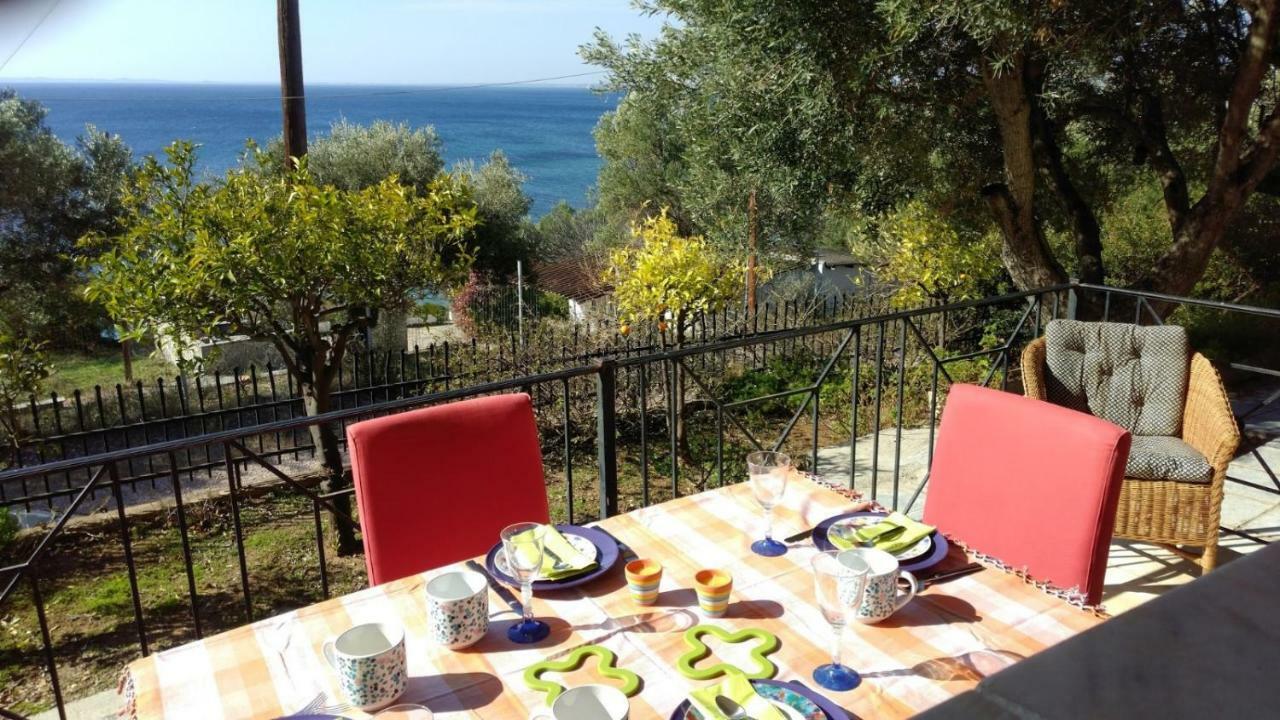 Gerakina Beach Cottage 普萨克迪亚 外观 照片